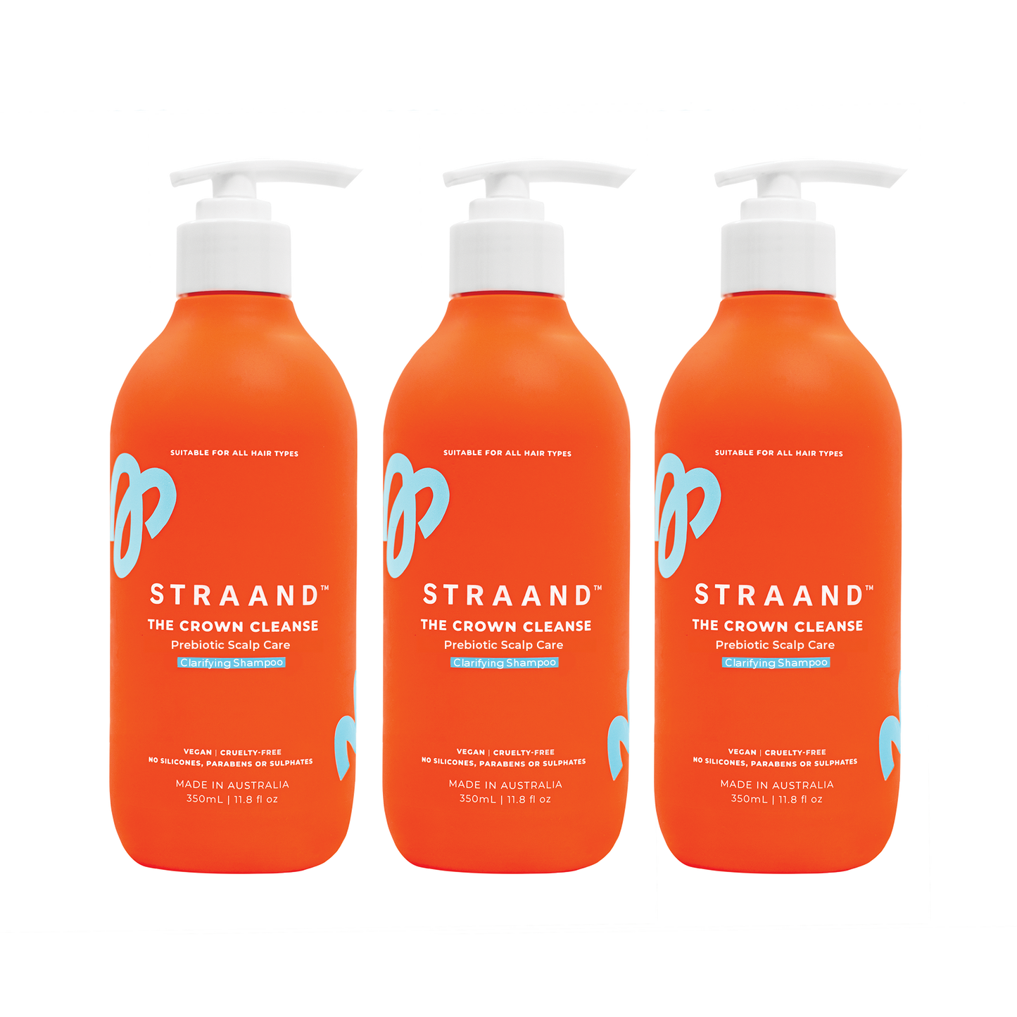 Crown Cleanse Shampoo (3-pack)